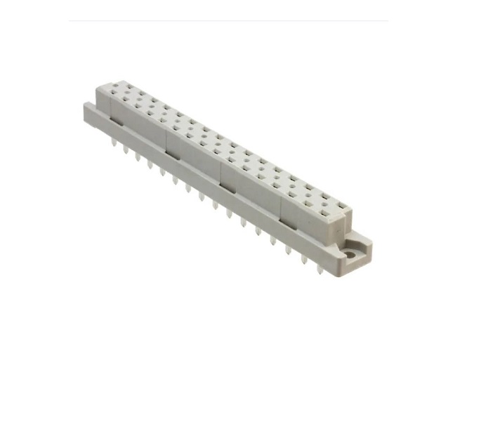 101A10129X Conector CONEC DIN 41617 macho com 31 pinos 90º e pitch 2,54 mm