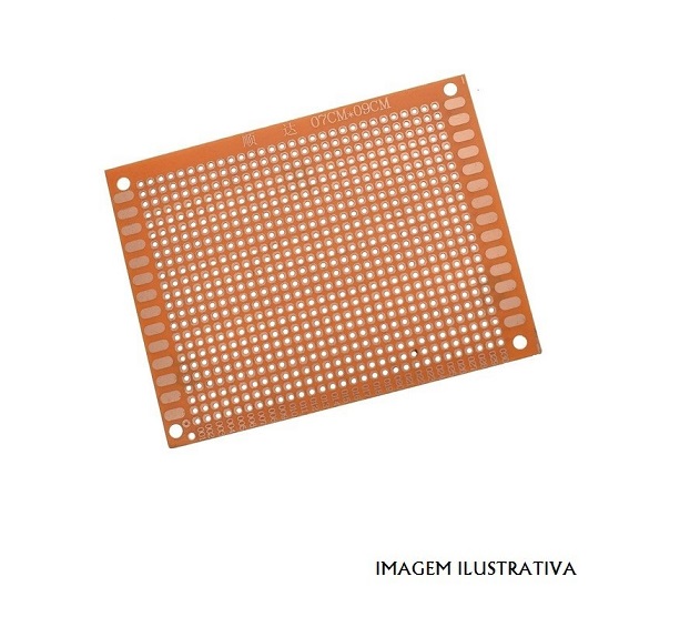 108.0175 Placa de circuito impresso 70x90mm r:2.54