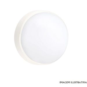 19139 Painel de LED Superficie Redondo s/ Aro (Ø 19cm) 24W 6000K 1920Lm