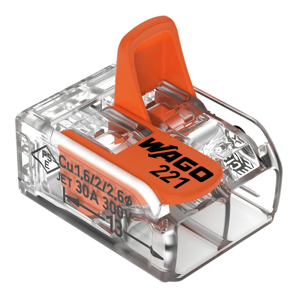 221-612 Ligador de 2 ligações - wago - 2x6