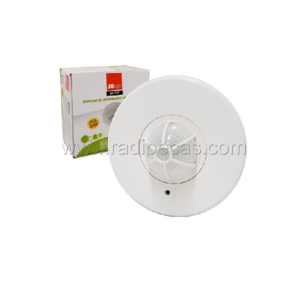 23-102 DETECTOR DE MOVIMENTOS PIR DE TECTO JOLIGHT