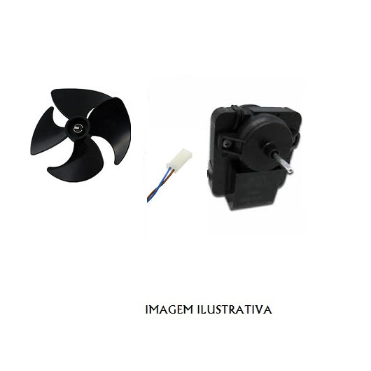 28FR0240 MOTOR VENTILADOR P/ FRIGORÍFICO NO-FROST UNIVERSAL F61-10