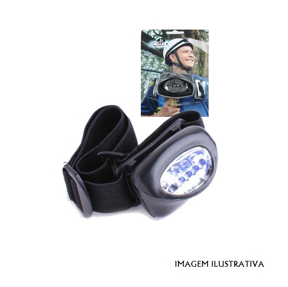 29701 Lanterna de cabeça com 5 leds