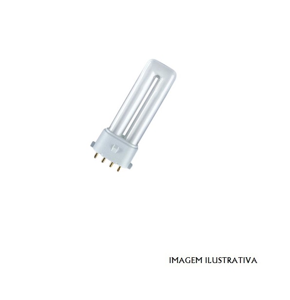 2G7/7W4000K LAMPADA DULUX 2G7 4 PINOS 7W 4000K