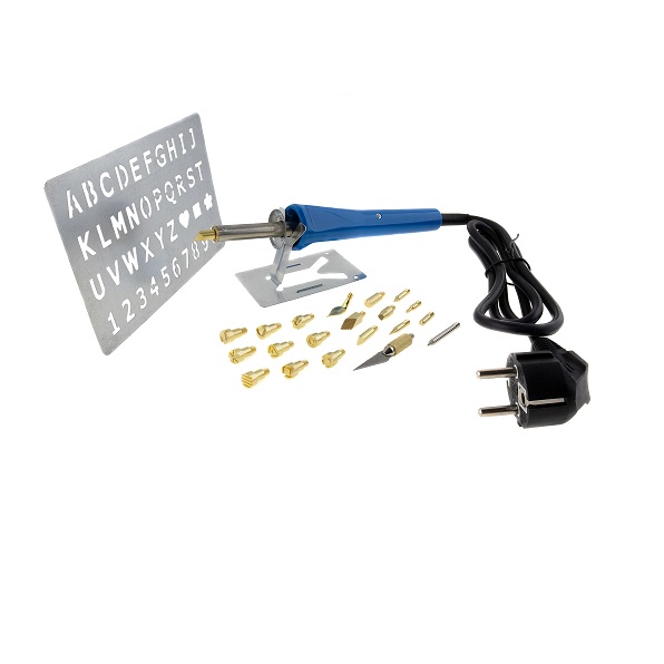 313574 Estojo c/ Ferro soldar / corte e pirógrafo + acessórios - Image 2