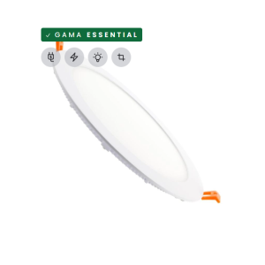 3991148 Painel Led redondo 20W branco frio - 6000-6500K 1530lm corte 220mm