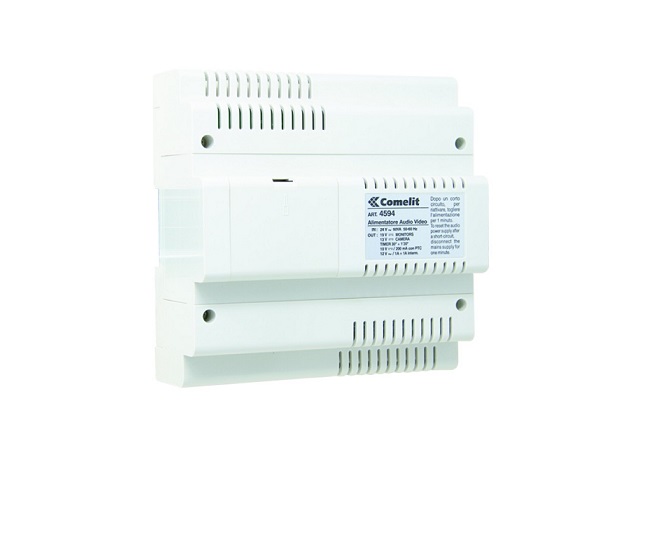 4594 Central de alimentação audio/video COMELIT