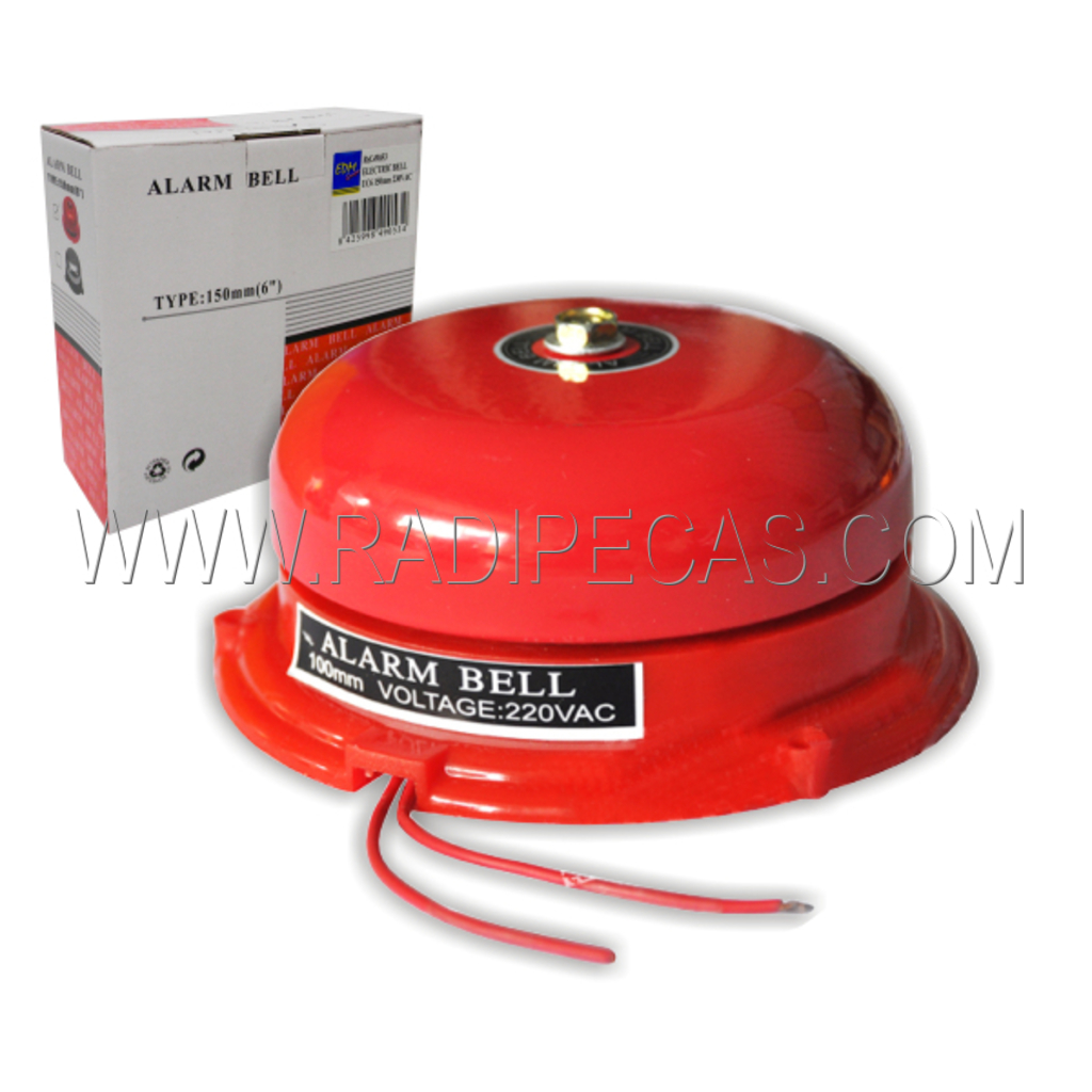 49053 CAMPAINHA 150MM p/ exterior - 220v