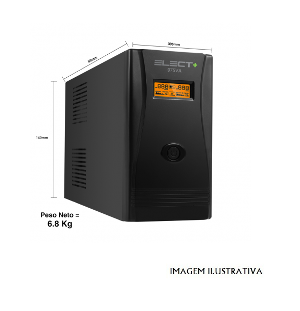 53586 UPS 975va / 550W interativa