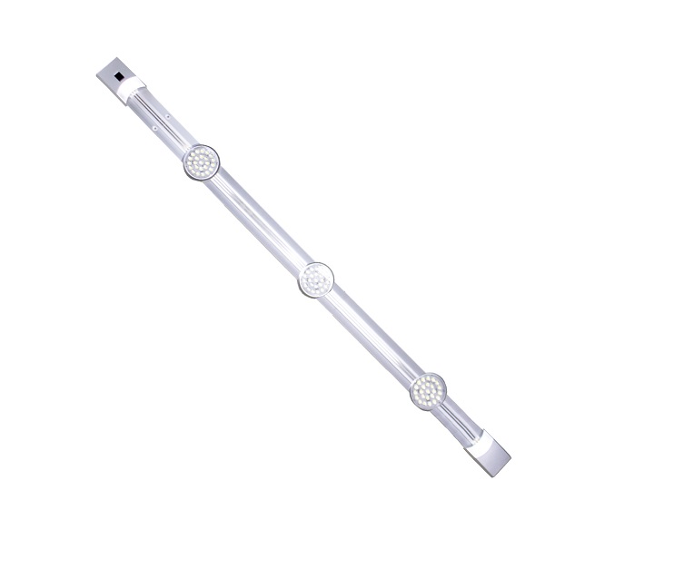 54580 Armadura LED 6,8W 300lm 6000K branco frio com sensor movimento Hi Lite