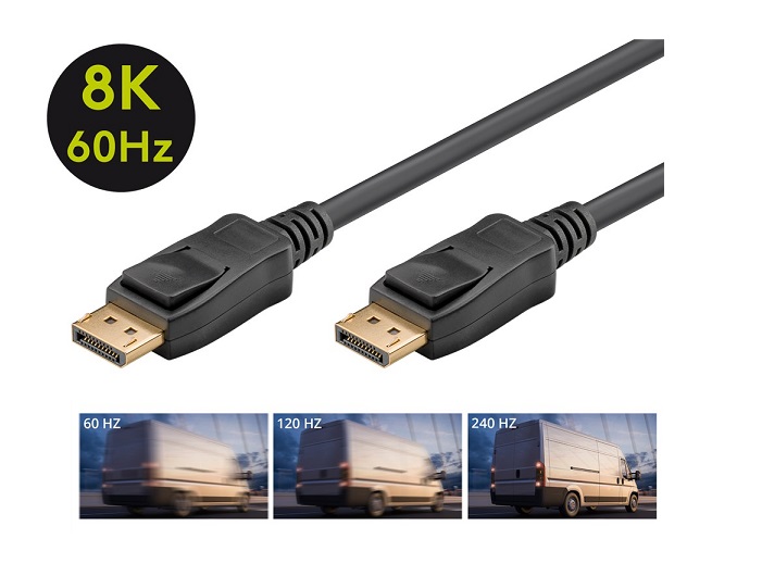 58534 Cabo displayport 2.0 macho / macho 2mt 8K a 60 Hz - Image 2