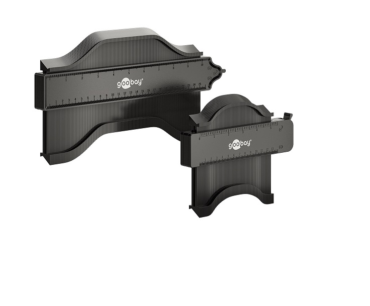 61668 Molde para contornos com bloqueio - kit de 2 pçs