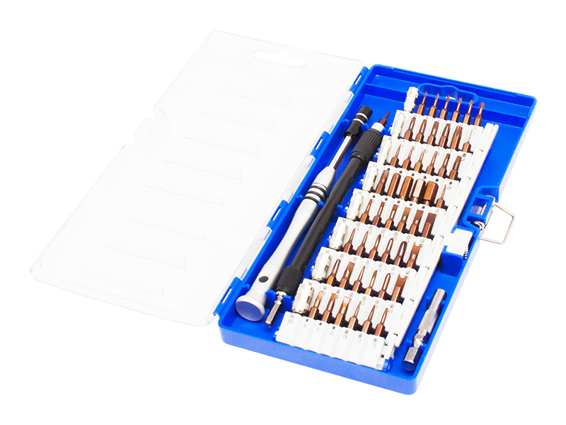 67-006 Conjunto de 60pçs composto por chaves e acessórios diversos