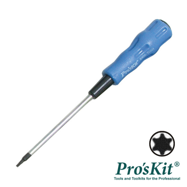 9400-T08H Chave torx pro´skit T08 com furo