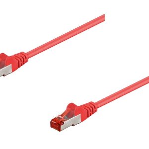 95517 Cabo 5m CAT 6 patch cable, S/FTP, vermelho - CCA