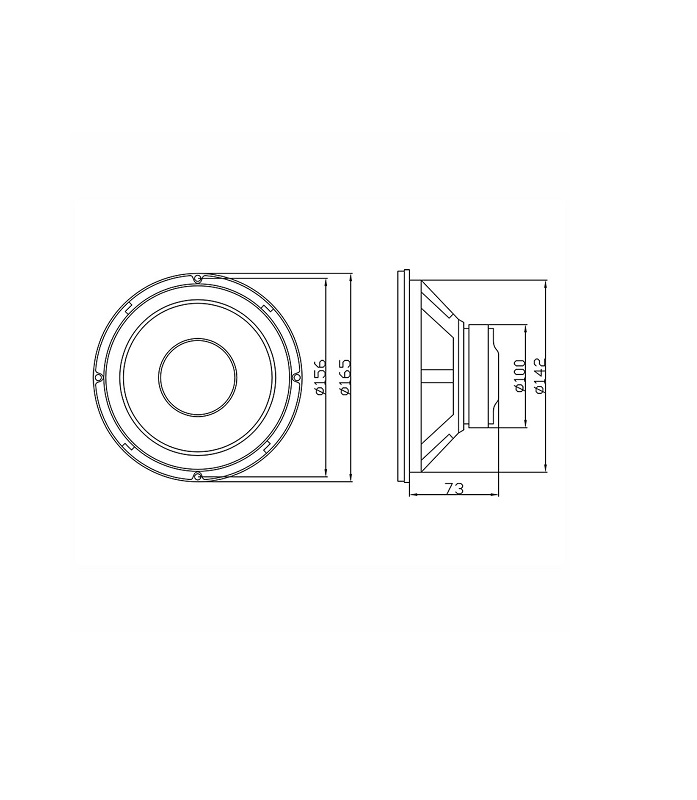 A-165 ALTIFALANTE 6.5 200W 8 OHM 91DB - Image 2