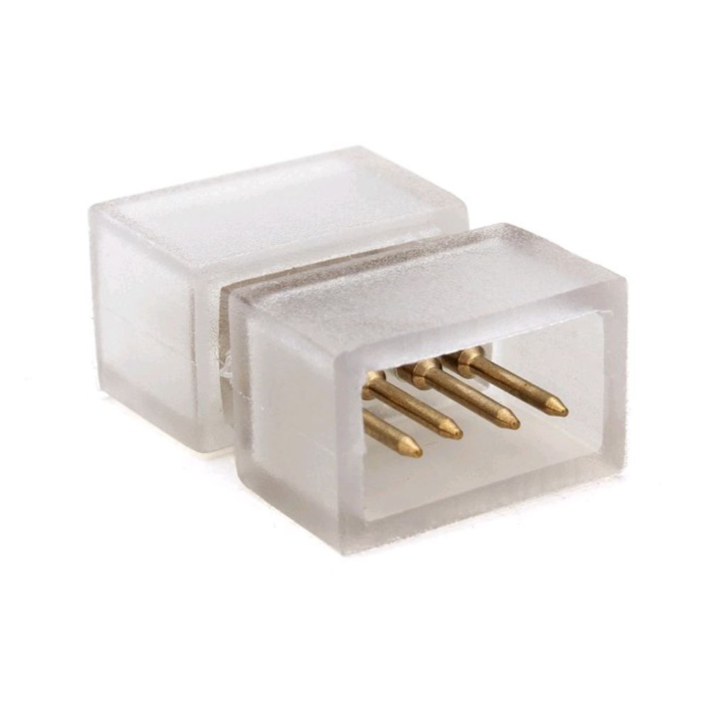 ABLS220VRGB-4PIN UNIÃO BORRACHA P/ FITA LEDS 4P RGB IP65