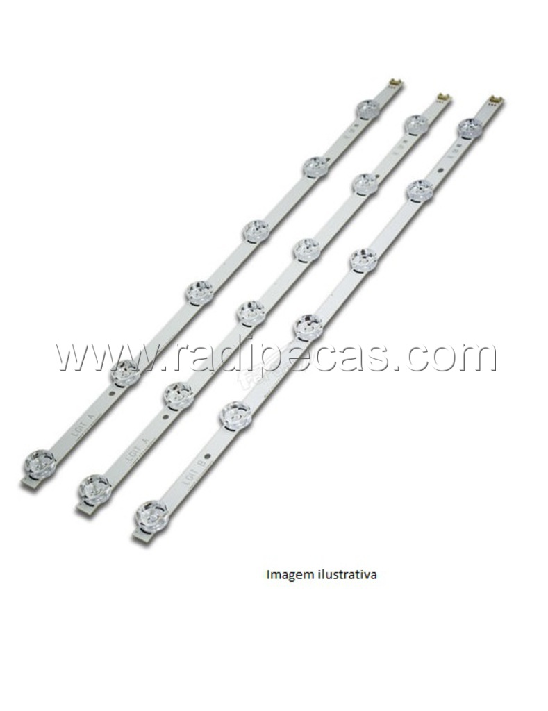AGF78400001 Kit 3 tiras de led LG 32LB561B-ZC