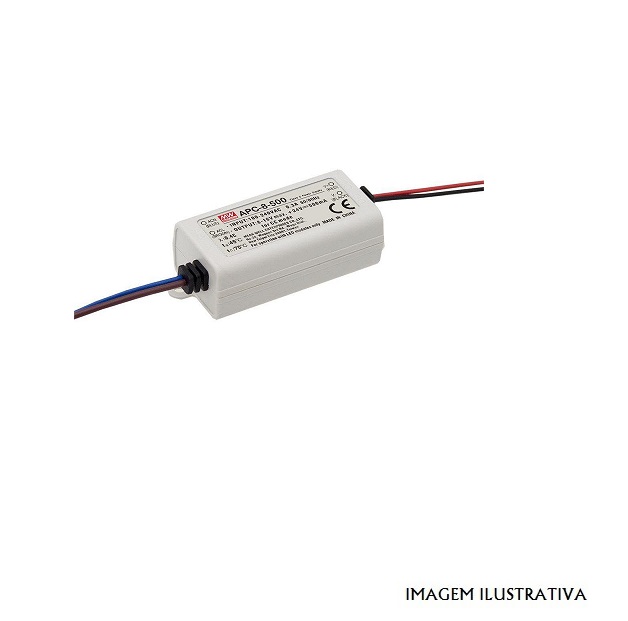 APC-8-250 Fonte alimentação p/ led 16~32vdc 250mA 8w