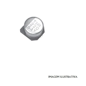 APXT4R0ARA681MF80G Capacitores de polímero orgânico de alumínio 680uF 4V
