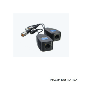 ATAV05 Conjunto 2 balun RJ45 com alimentação