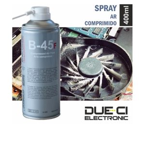 B45F Spray - ar comprimido - 400ml - Due-CI