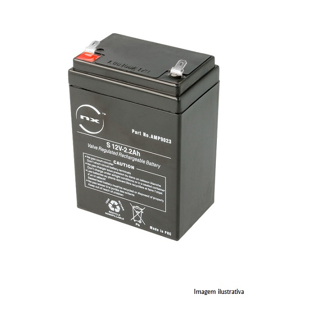 BAT3012 BATERIA CHUMBO 12,0V/2,2AH 70,0x47,0x99,0mm