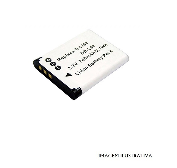 BAT886 BATERIA COMPATIVEL SANYO DB-L80 3.7V = D-LI88