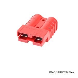BMC2S-RED Connector Housing, BMC Series, Plug, 2 Ways, 50A Modular Power Contacts