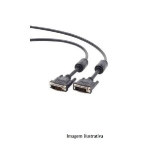 CCDVI2BK6 Cabo Dvi Dual Link M/m 1.8m Preto