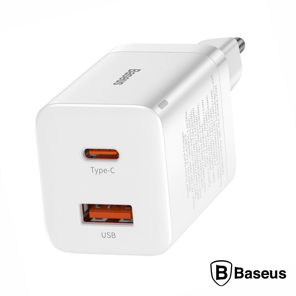 CCSUPP-E02 ALIMENTADOR COMUTADO USB-C/USB-A PD QC 3.0 30W BASEUS - Image 2