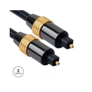 CTOSLINKPRO2 Cabo fibra óptica Toslink-Toslink 2m - alta qualidade