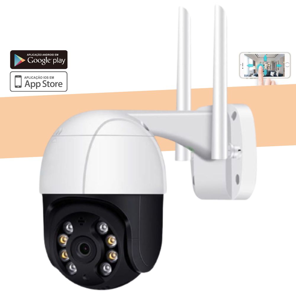 CVCIP218 Camara de vigilância IP 2MP 1080p WiFi IP66 3.6mm