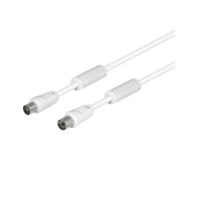 CX100 CABO TV MACHO/FEMEA 1,5M branco