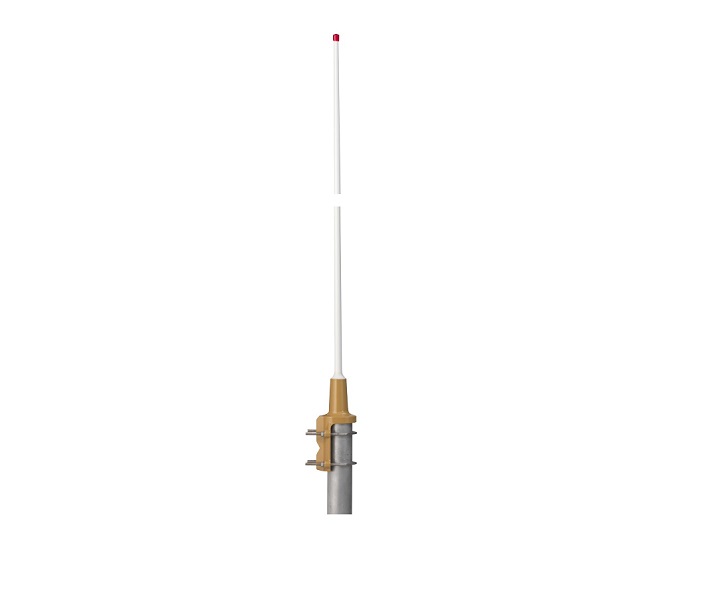 CXL2-1LW/L Antena de base omnidirecional VHF 146-165Mhz c/ suporte fixação lateral