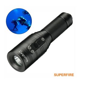 D3 Lanterna de mergulho 10W 1000lm SUPERFIRE