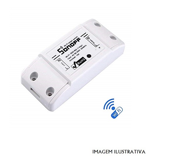 DOMO101 INTERRUPTOR DE CONTROL REMOTO POR WIFI ESP8266 DE 1 CANAL (SONOFF)