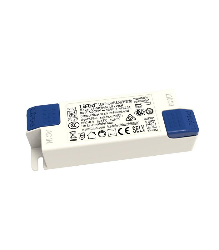 DRV40W Led driver 33-40V DC 1000 mA 40W Sem Flicker