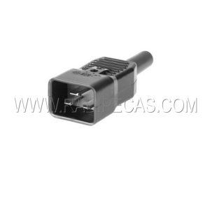 EL3M FICHA ALIM. 3 PINOS MACHO 16A EXT. UPS APC