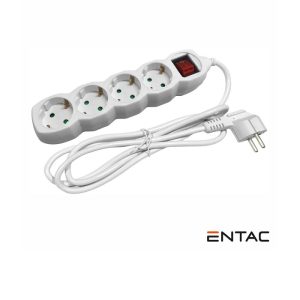 ESEG4-1.5-SW Base / extensão 4 tomadas 1.5mts com interruptor