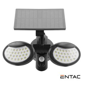 ESL2H-SMD Candeeiro Exterior 10W C/ Sensor PIR e Painel Solar