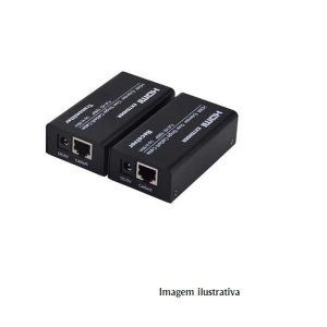 EXTHDMI60M Extensor HDMI por UTP cat.5 ou cat.6 - até 60m