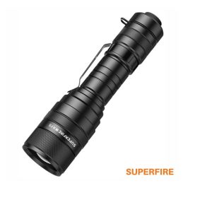 F5L Lanterna 10W 900lm c/ zoom IP43 SUPERFIRE