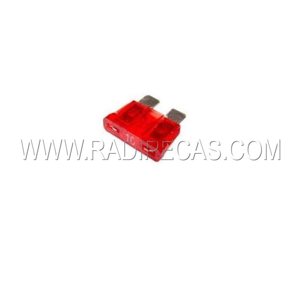 FA10A FUSIVEIS AUTO 10A - vermelho -