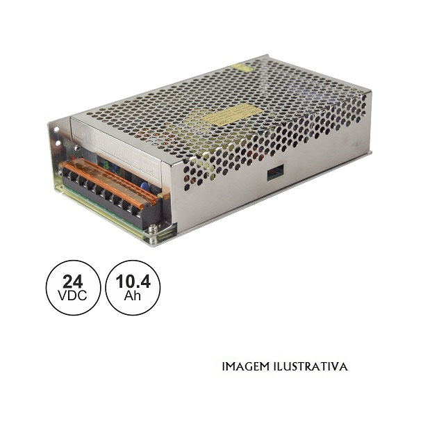FAI24V-10A Fonte de alimentação 24V 240W 8.3A ( 10.4 max )