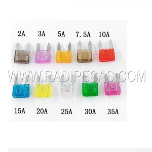 FAM7.5A FUSIVEL AUTO - MINI- 7.5A - castanho -