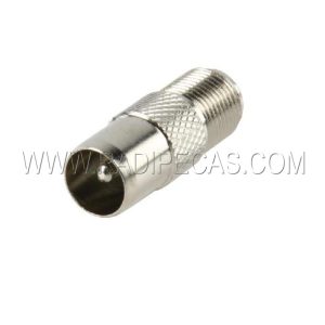 FC025 FICHA ADAPT.COAXIAL MACHO / F FEMEA