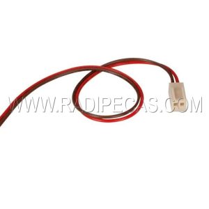 FC2PF/20 FICHA LIGAÇÃO 2 PINOS FEMEA C/ CABO 20cm , 2.54mm