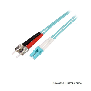 FP3LT02 Patchcord fibra óptica OM3 LC/UPC,ST/UPC 2m LSZH