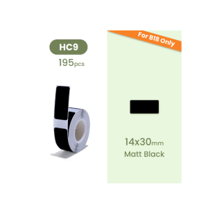 FPB18 Fita preta para impressora de etiquetas B18
